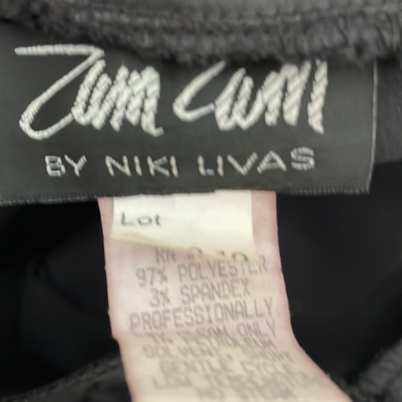 Zum Zum by Niki Livas Satin Dress Size 9-10 - Picture 13 of 14